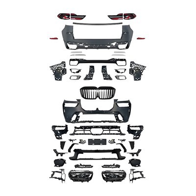BMW X5 G05(2019-2021) Uasghrádú go X7M M-TECH(2022+) Lampaí Eireaball Grille Bodykit Lampaí Ceann Tuairteora Cúil Tosaigh Tuairteora